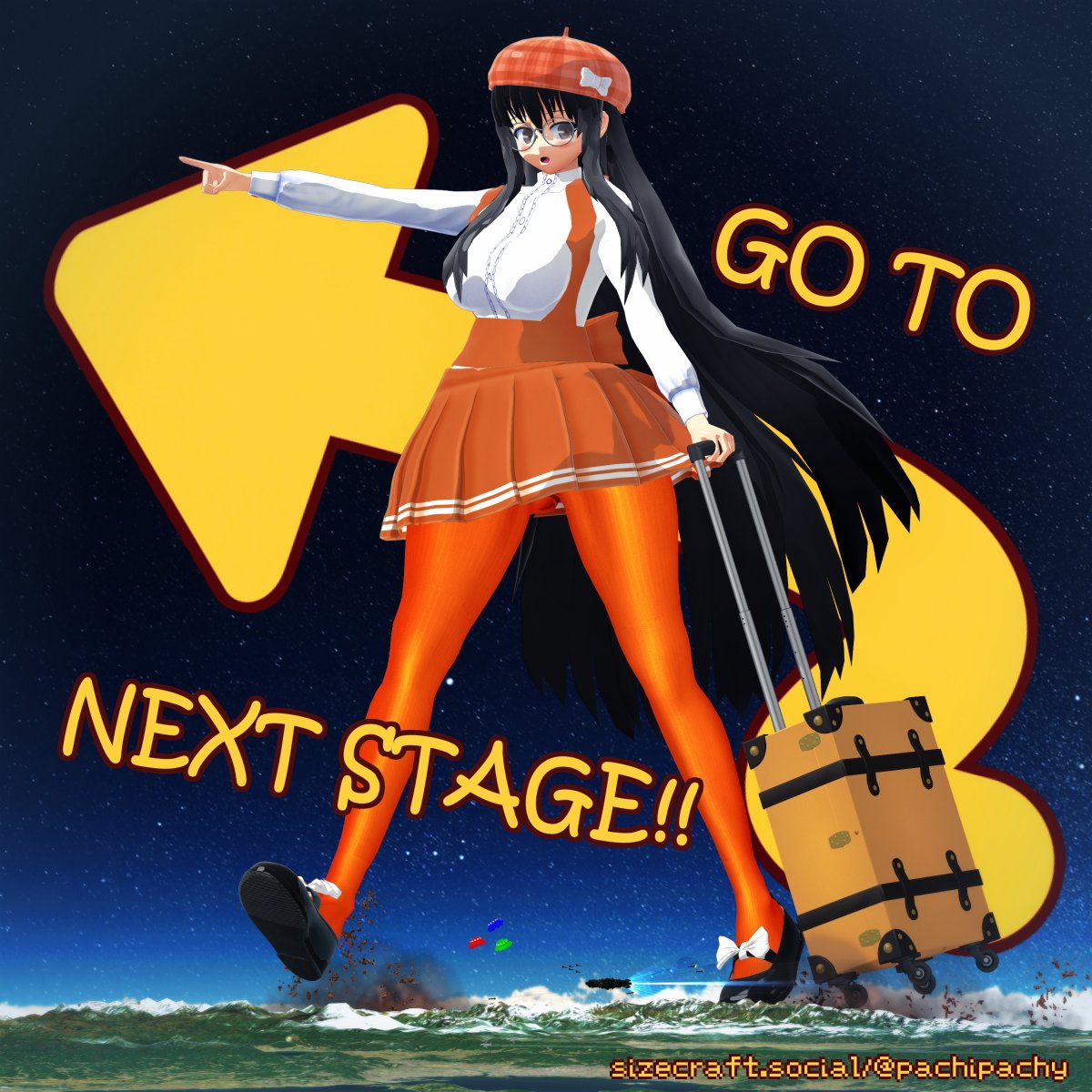 GO TO
NEXT STAGE!!
