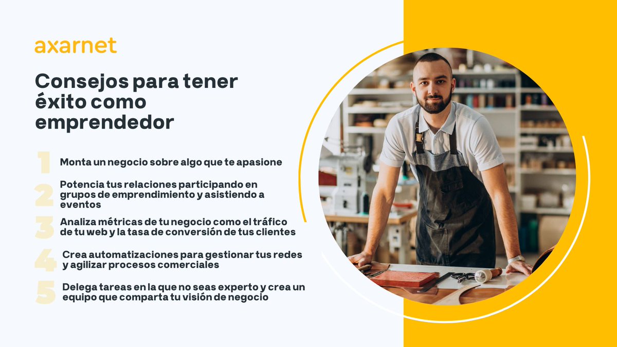 El mundo de los negocios ha evolucionado mucho y si vas a montar tu proyecto digital, sigue estas buenas prácticas para triunfar 👍👉 axarnet.es/blog/7-practic…
♥️ Y tú, ¿qué consejo le darías a alguien que se plantea ahora montar su negocio digital?
#hostingAxarnet #hosting