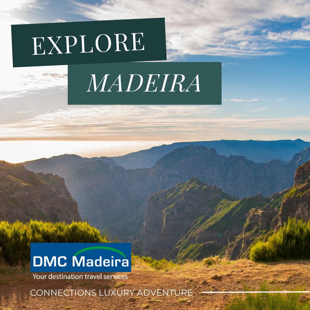 Our official DMC of Connections Luxury Adventure in Madeira (3-6 September), DMC Madeira are pleased to offer event attendees an exclusive 10% discount on pre &amp; post event tours! 🌄🌊🐬⛵️

Visit our platform today to start planning your next adventure lnkd.in/eDkXErkz
