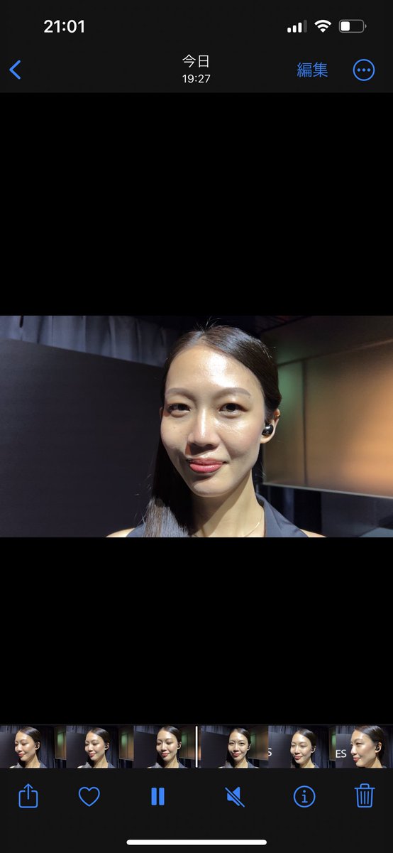gadget_chanyou's tweet photo. 何日か前にお声がけしてもらって
Sony WF-1000XM5 の新商品発表イベントに
行ってきました。
(装着モデルさんが知り合いだったのはビックリ😳)

小さくてやはり装着感が良くなってた👍

頂いたコメは、返信か動画の中で答えますね。

取材協力：ソニーマーケティング株式会社 https://t.co/EKj1mdf3Un