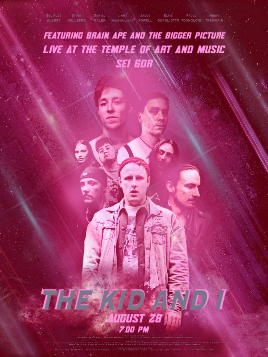 🧠🦍 London // We have a beautiful history with you, you old bastard // Are you ready for us to make loud noises on a stage again? // Let's celebrate our twelfth year as a band // Bring ear plugs // It's going to be a beast of a day //

🔗🔗 bit.ly/TheBiggerKidAn… //