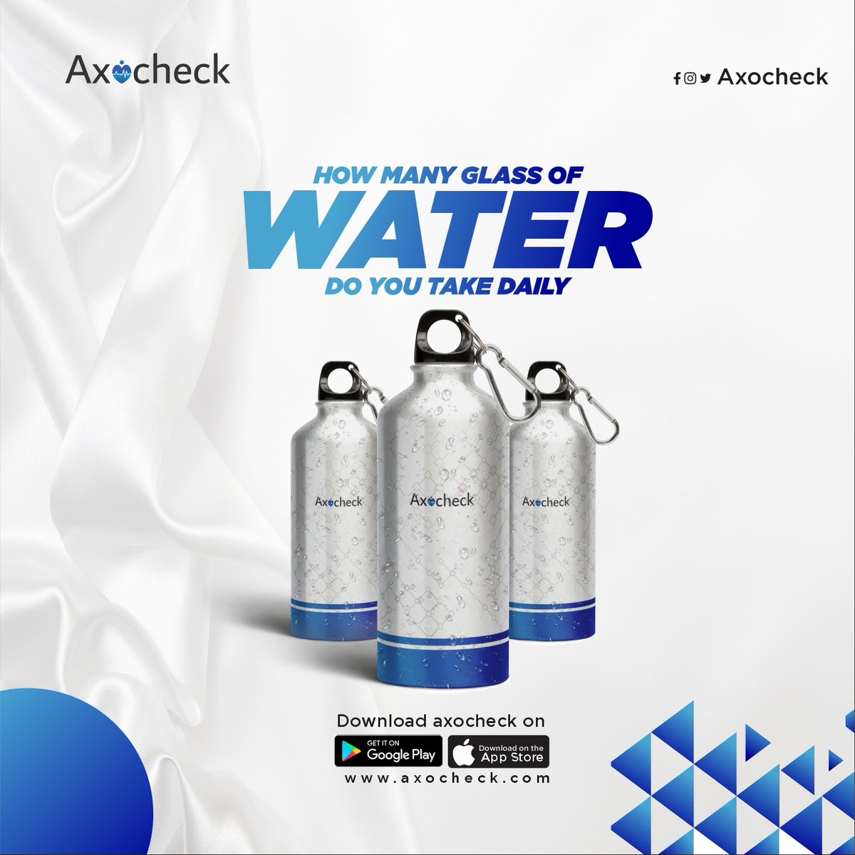 axocheck's tweet photo. This season, be sure you have a bottle of water with you always. It is needed for your dehydration and prevent flu. #axocheckapp #wxocheckcares #axocheck #watertherapy #water #rehydration https://t.co/3rLJKW6KbB