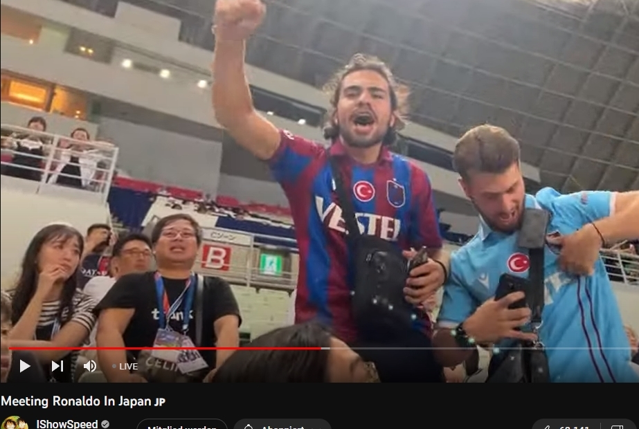 ishowspeed stream
friendly: psg vs al-nasr
stadium: osaka - yanmar field nagai
Trabzonlu: BIZE HER YER TRABZON BIZE HER YER TRABZON