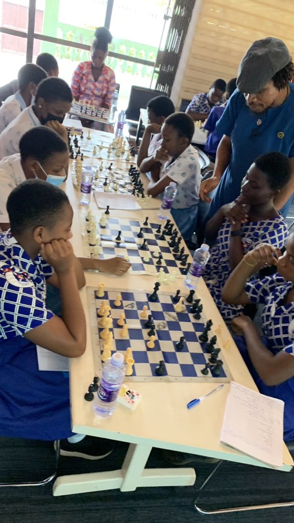 MobileWebGhana's tweet photo. 🌟 Our junior high schoolers are now putting what they’ve learned into practice on the chessboard!
It’s truly remarkable to see them apply their newly acquired skills with confidence and determination. #ChessSession #PracticalLearning #ChessBrilliance https://t.co/tSVWjuCFTx