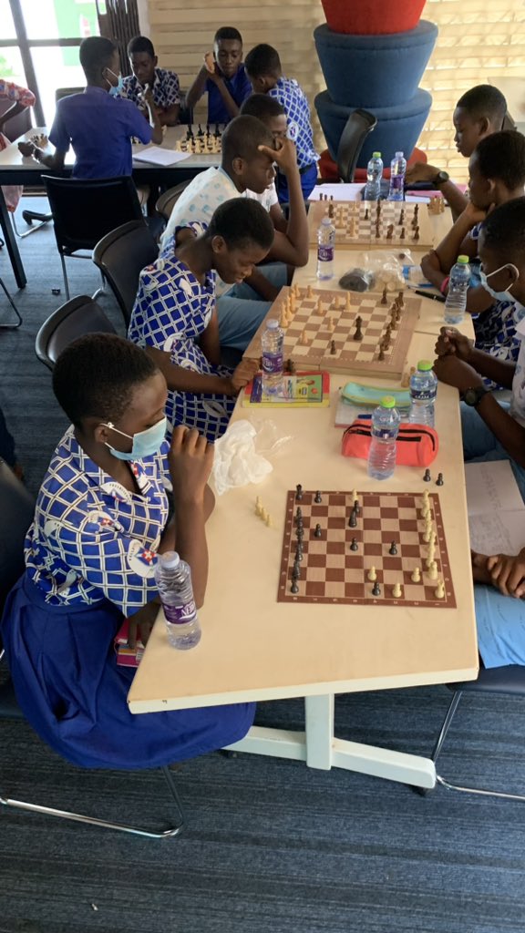 MobileWebGhana's tweet photo. 🌟 Our junior high schoolers are now putting what they’ve learned into practice on the chessboard!
It’s truly remarkable to see them apply their newly acquired skills with confidence and determination. #ChessSession #PracticalLearning #ChessBrilliance https://t.co/tSVWjuCFTx