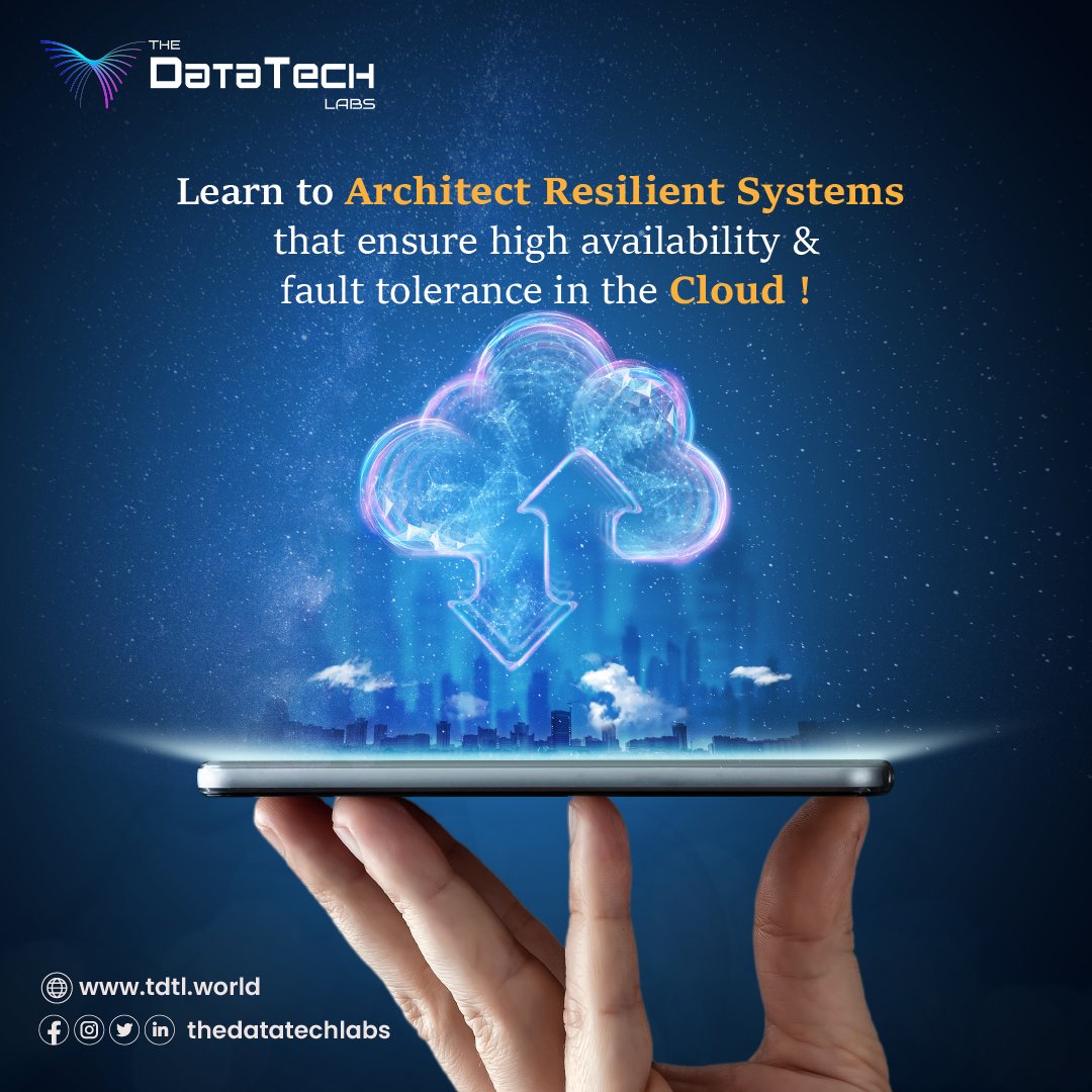 thedatatechlabs's tweet image. Learn to architect resilient systems that ensure high availability and fault tolerance in the cloud!
Discover the art of designing highly available and fault-tolerant architectures in AWS.
Enroll now tdtl.world

#AWS #CloudArchitectures #thedatatechlabsinc #india