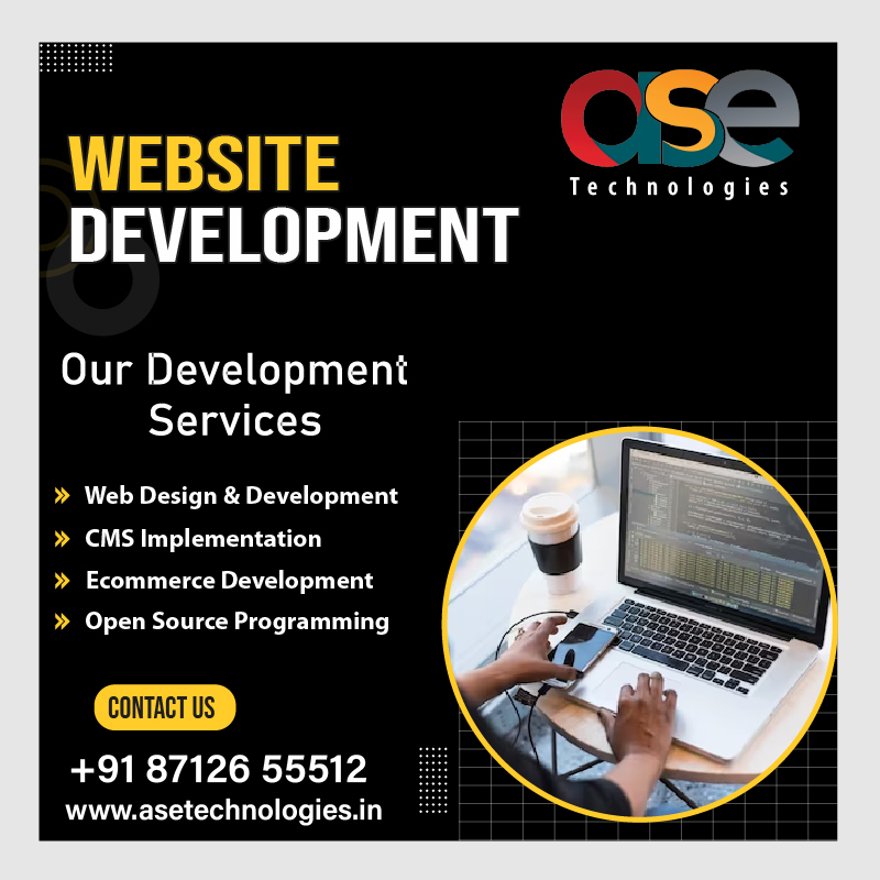 AseTechnologies's tweet photo. Get high-quality #websitedevelopmentservices from professionals. Our experts specialize in designing custom #websites that meet all of yourneeds.
CALL US:+918712655512
VISIT US: https://t.co/cUkZzRSn7Q
#asetechnologies #digitalmarketing
#BestwebDevelopmentCompany #webdevelopment https://t.co/NOUMTBAaa7