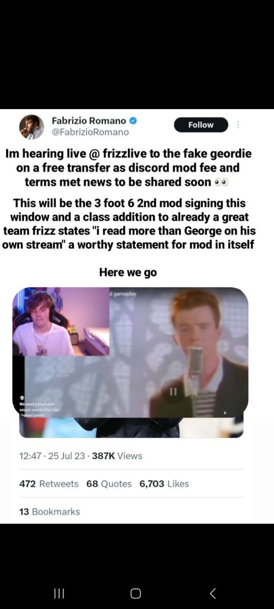 Frizz tweet media