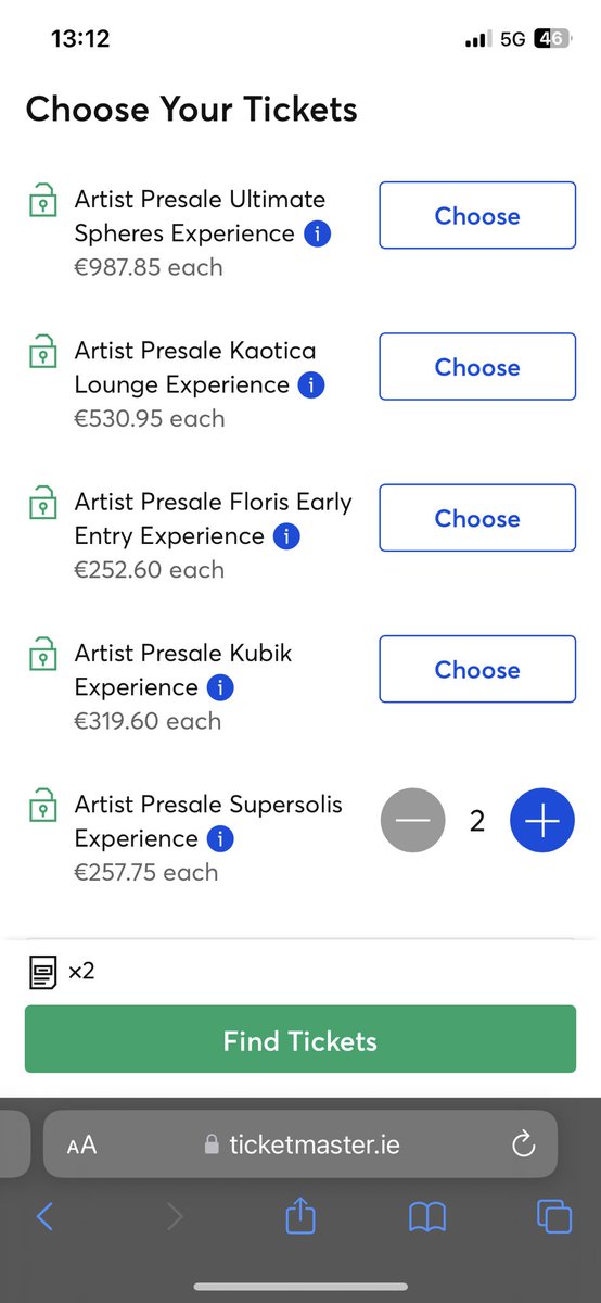 “But daaaad it’s Coldplay and my friends are going “” Jaysus I’d get a weeks holiday abroad for those prices as opposed to a rainy and windy croke 
Park for 2 hours