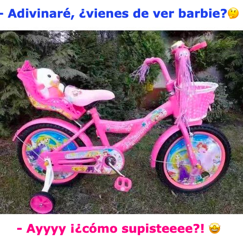 Visionarios_Col's tweet photo. Si hay un buen ejemplo de marketing actualmente, esa es la película de Barbie. Tanto así que seguro no tardaremos en ver RTs con la bici "Barbificada" 🤣 https://t.co/y1GiMwBROf