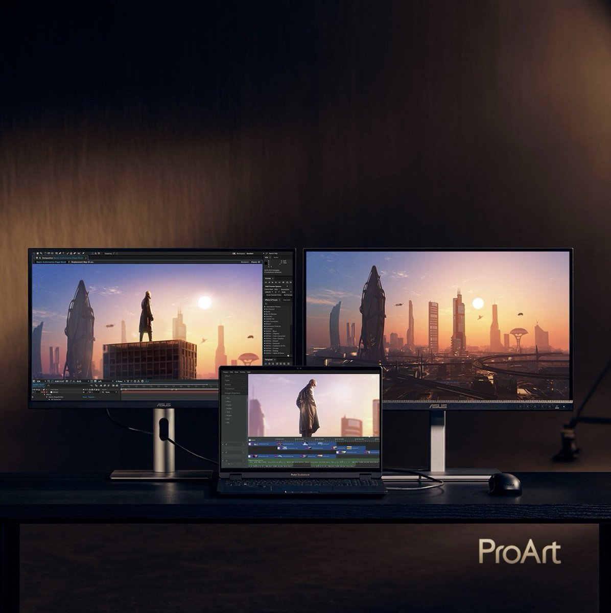 asus_cis's tweet image. Мощный ноутбук для творчества и два дополнительных монитора ASUS ProArt 😍

А сколько активных экранов вам требуется для комфортной и продуктивной работы? Делитесь своими предпочтениями в комментариях 😉

#ASUS #ProArt #Studiobook #Display #PA279CRV #PA278CV