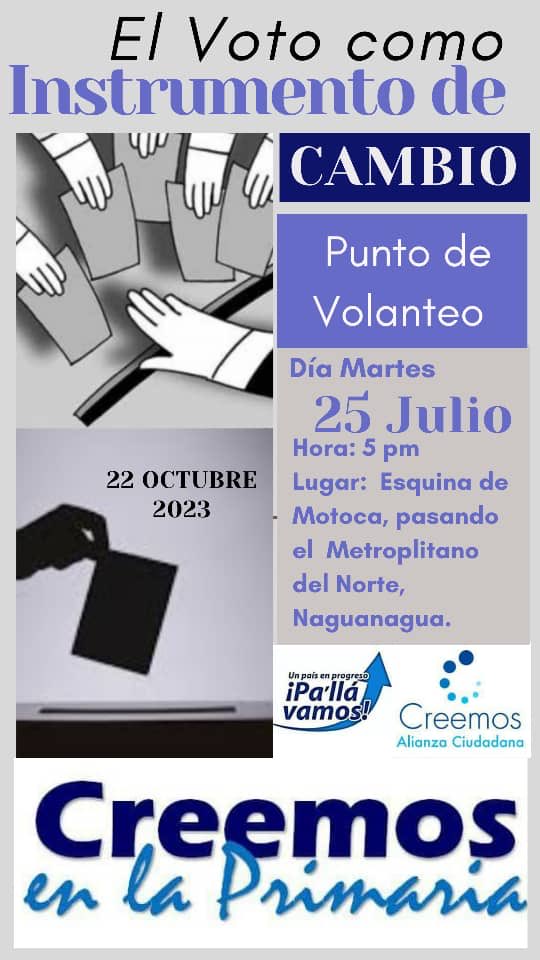 Hoy #25Jul apoyanos en el #Twittazo  y #Volanteo por #LaPrimaria en #Valencia y #Naguanagua 
#DLSACCarabobo

#EsquinaMotocaNaguanagua