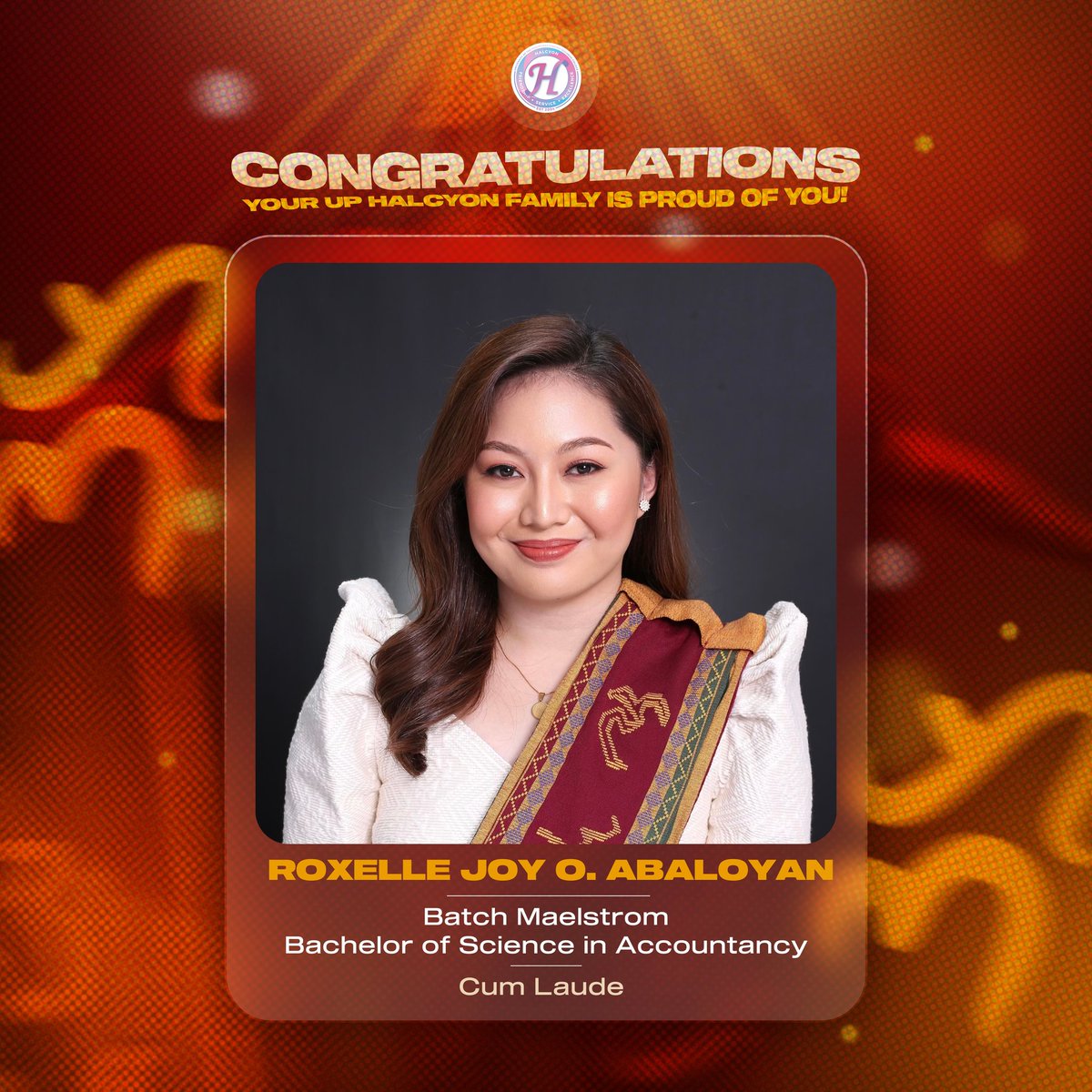 uphalcyon's tweet photo. UP Halcyon extends its proudest congratulations to the resident graduates of Class 2023! These outstanding trailblazers successfully completed their journey as Iskolar ng Bayan and truly earned their well-deserved Sablay.🌻 https://t.co/seXxWbxHug