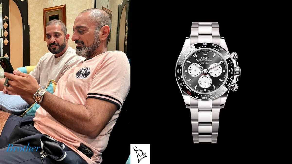 The #CrownPrinceofAjman @ajammar wears a #Rolex Cosmograph Daytona 126529LN ‘24 hours of Le Mans’ in 18k white gold, made to celebrate the 100th anniversary of the iconic race.The brand new 4131 movement is visible from the caseback.
 Retail Price : $51,400 https://t.co/hUP7yOFhRG
