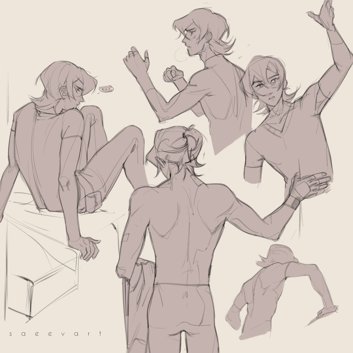 saeevart's tweet photo. A little pose practice with #keithkogane https://t.co/ILiY2z1L1L