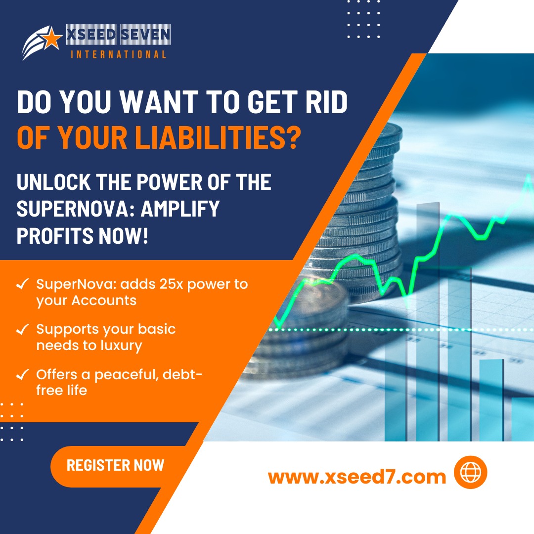 XseedSeven's tweet photo. Accelerate your net profits to 25x with SuperNova! Take advantage of the best benefits this cosmic opportunity offers. Join SuperNova now! 
Visit -  https://t.co/7gexQmEzzH 
#SuperNovaOpportunity #AccelerateProfits #25xNetProfits #FinancialFreedomNow #DreamFulfillment #Xseed7 https://t.co/LzulgQGsn6