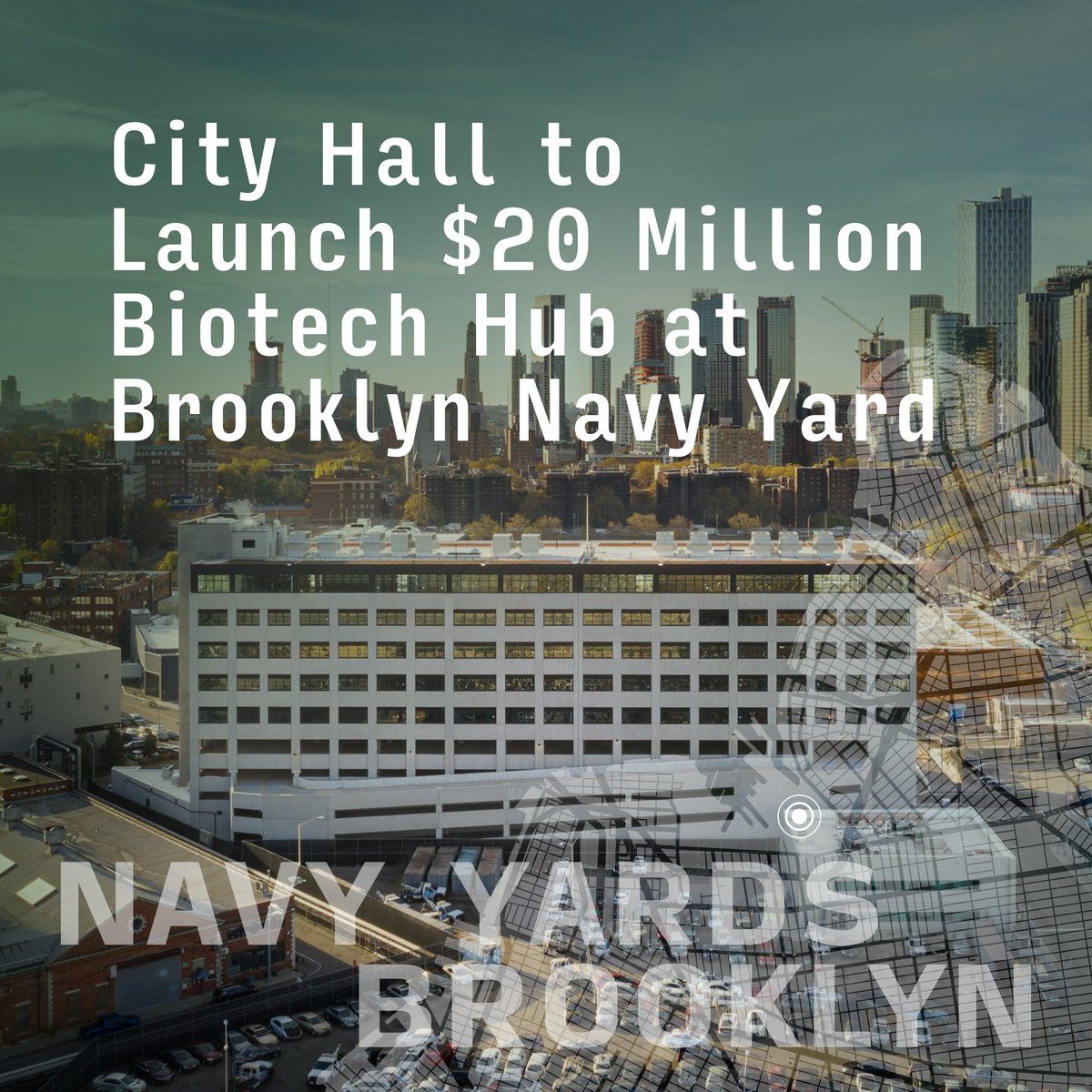 BIOTECHXYZ's tweet photo. We’re glad NYC is working towards a new Biotech Hub in Brooklyn at the Navy Yards. We are going to monitor the growth of this hub in NYC and aims to help bring more awareness to a growing biotech community in our city!
https://t.co/3cdE5WxkoA
#catalyzingbiotech #biotechXYZ https://t.co/iDGLdiZ89k