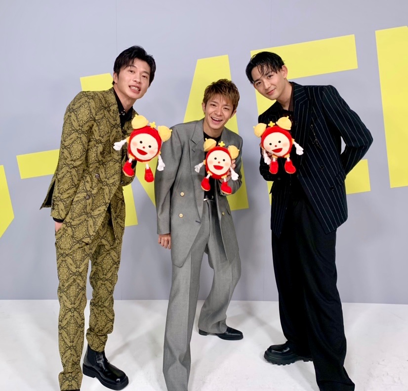 cx_mezamashi's tweet photo. あす26日（水）の #めざましテレビ エンタメPick Up☝️

映画「#Gメン」の完成披露舞台挨拶に #岸優太 さん #竜星涼 さん #田中圭 さんが登場🎬
高校時代に3人が熱中したことを #藤本万梨乃 アナが聞いたよ🎤
岸さんは意外なものにはまっていたんだって😲

☆内容変更の際はご了承ください https://t.co/bn8bx2Qi4Y