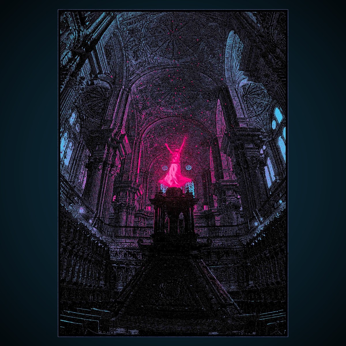 ConclaveBTN's tweet photo. Finding the #light in the #darkness: loving the #euphoric vibes in this amazing #print #FAITHLESS by Brighton artist True Spilt Milk - a Conclave #EXCLUSIVE.

On the walls of our #Brighton gallery, or https://t.co/3H7aOXX2qP

#architecture #euphoria #ecstasy #rave #baroque #art https://t.co/bAYrdlcTnf