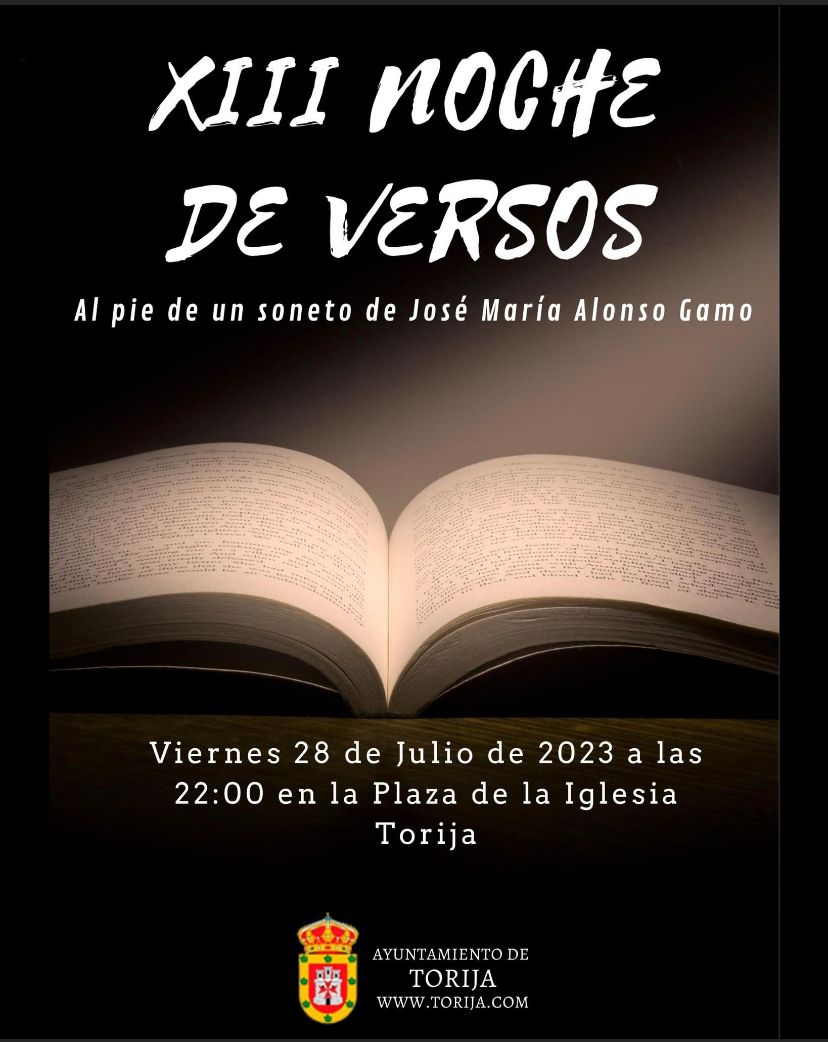 Joseanalonso's tweet photo. Nos vemos el viernes, "Al pie de un soneto de José María Alonso Gamo", en Torija. https://t.co/HWv81JlxC3