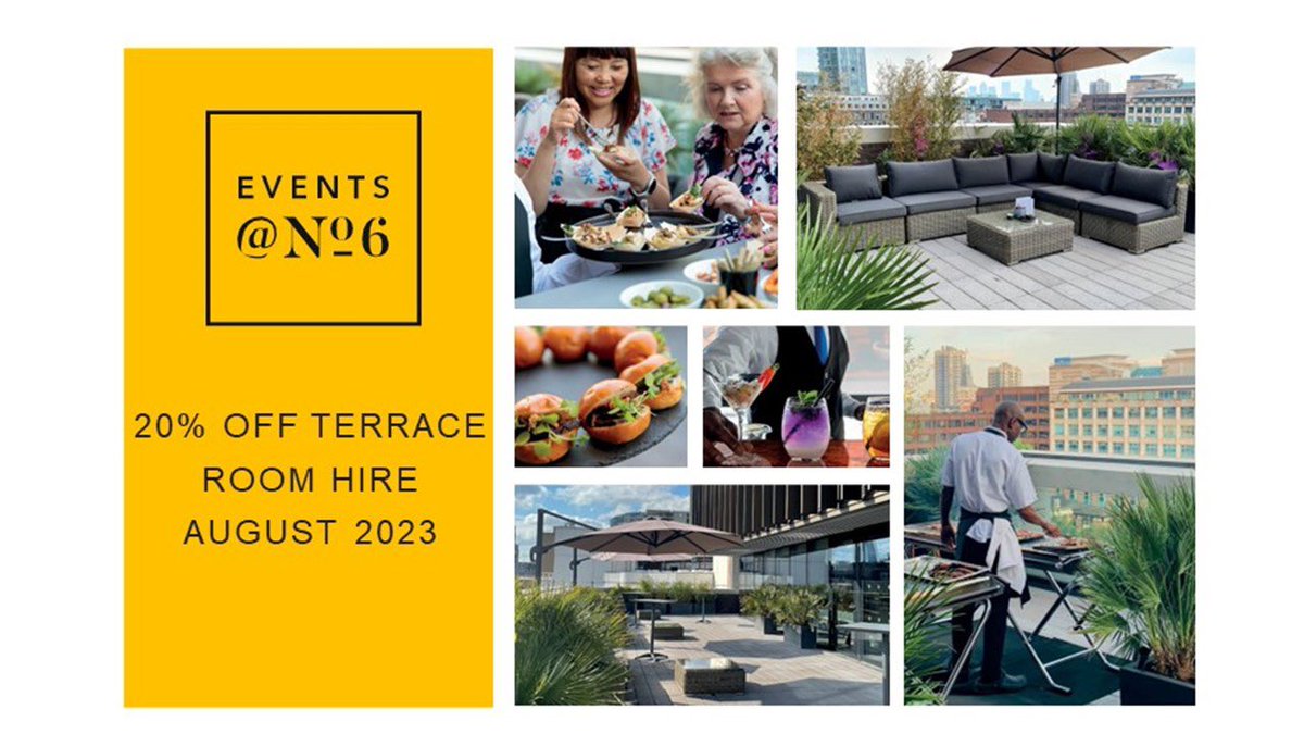 Events @ No 6 tweet media