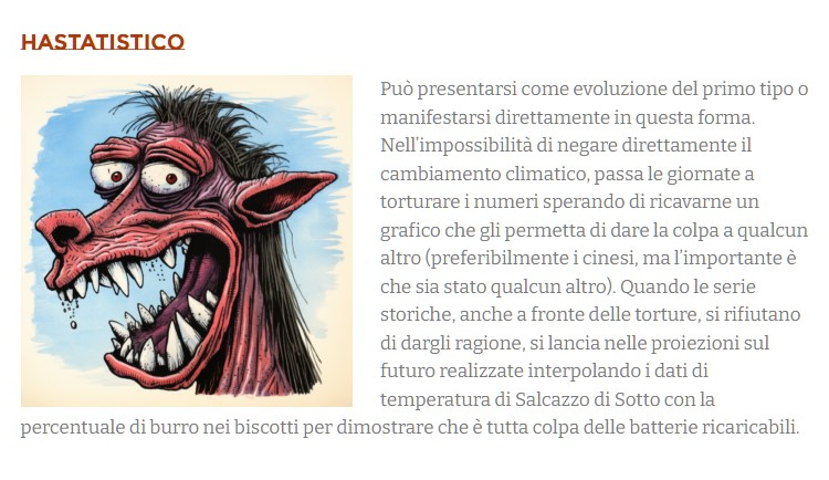 stacce2021's tweet photo. FENOMENOLOGIA DEL NEGAZIONISTA CLIMATICO 
una piccola rassegna che trovate qua:  https://t.co/VrPdqajTS7 https://t.co/GCAWxq1qmT