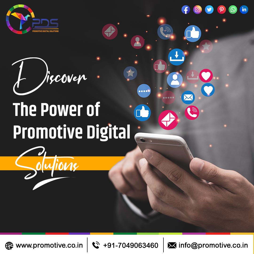 💡 Looking to supercharge your online presence? Look no further! Join thousands of satisfied customers who have unlocked unparalleled success with Promotive Digital Solutions. 🌟  🔥 

#DigitalMarketing #OnlineSuccess #YourBrand #SocialMediaMarketing #DigitalStrategy