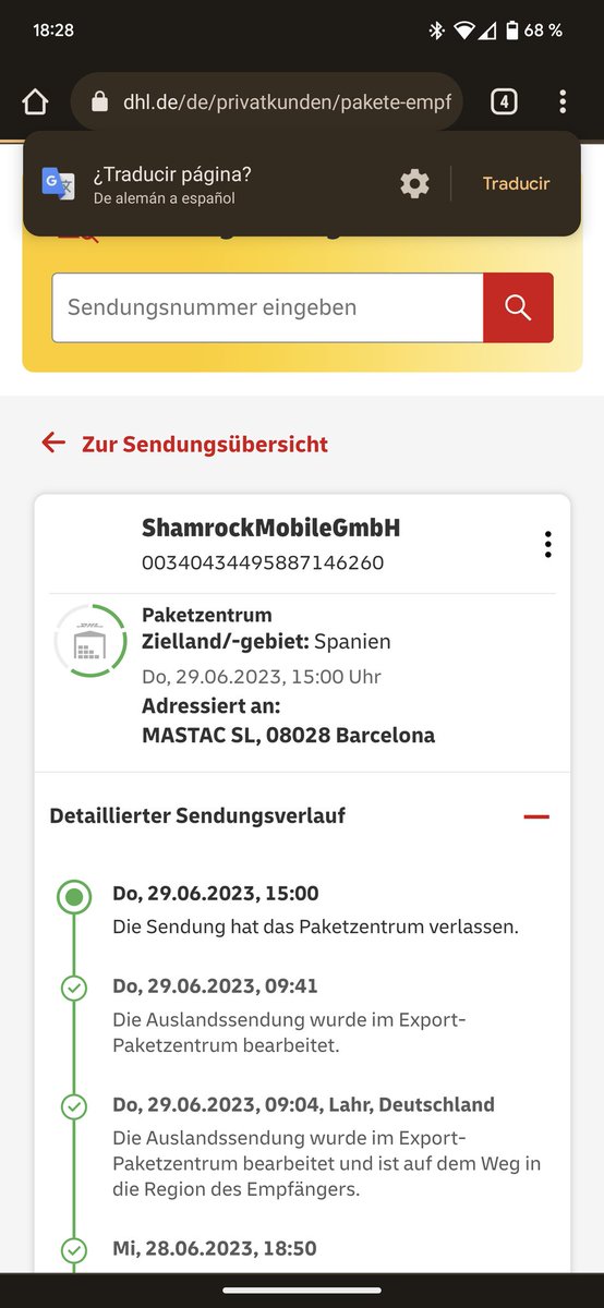MastacSL's tweet photo. @DHLPaket Respondan a mi consulta!!! https://t.co/PFeEyCGP44