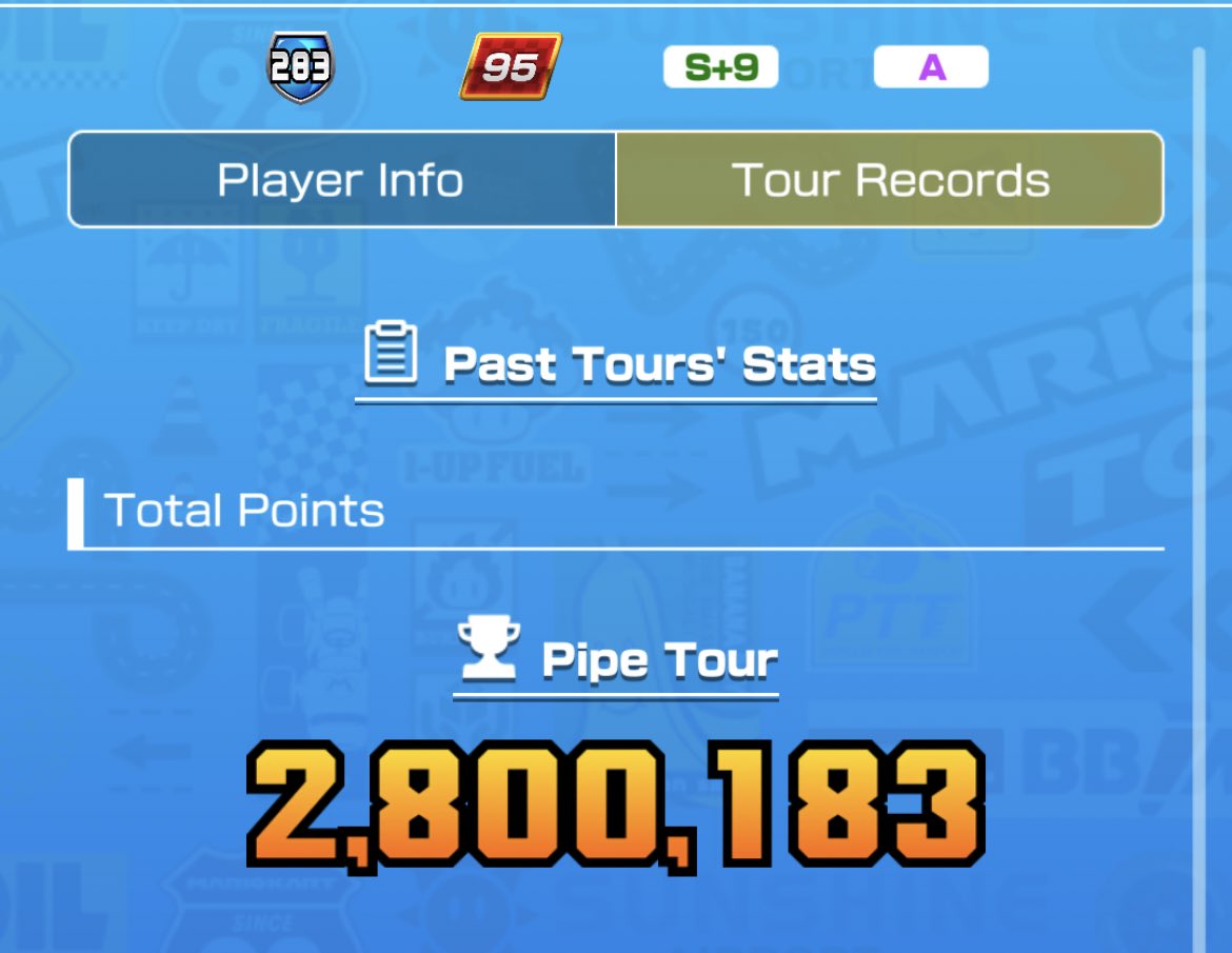 キリよくなったし、はやめに〆
Miiの所持スカスカの状態からよくここまで集めたわ。2000弱あったルビーはほぼ空💩
レベチケも余ってたからしっかり厳選すればTOP10狙えたけど時間と気力が足りませんでした🥱
でも好きなカスタム完凸して走れたし久しぶりに面白かったです😌
15位以内に入れたらいいな