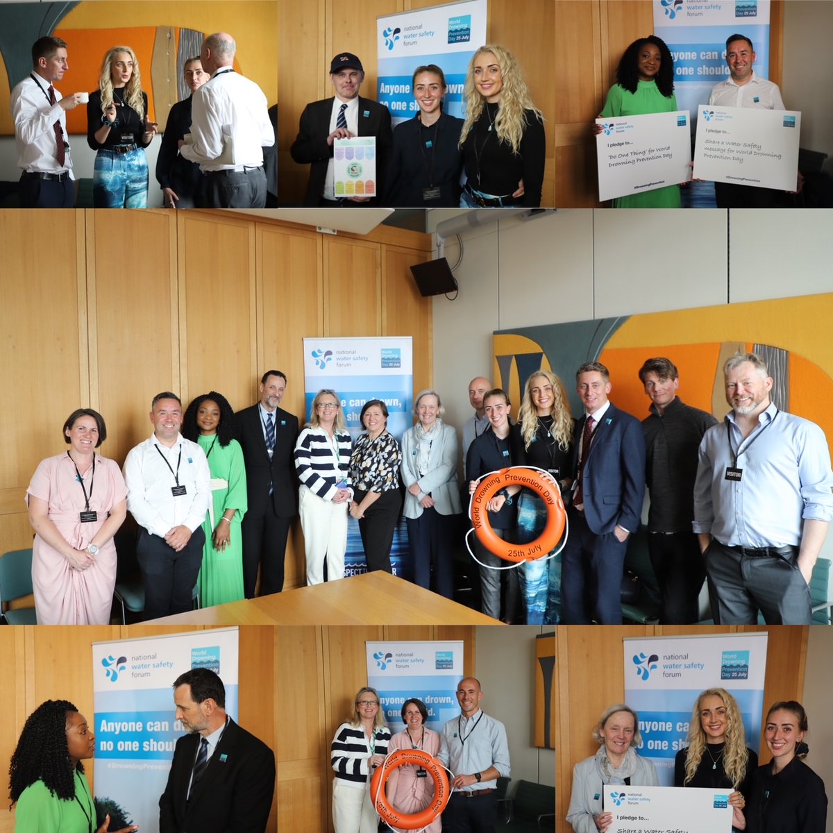 We are proud to be supporting #WorldDrowningPreventionDay &amp; delighted to have hosted an event to raise awareness of #DrowningPrevention to MPs earlier in the month. Our thanks to all our speakers, MPs and wider attendees for supporting this. Anyone can drown - no one should!