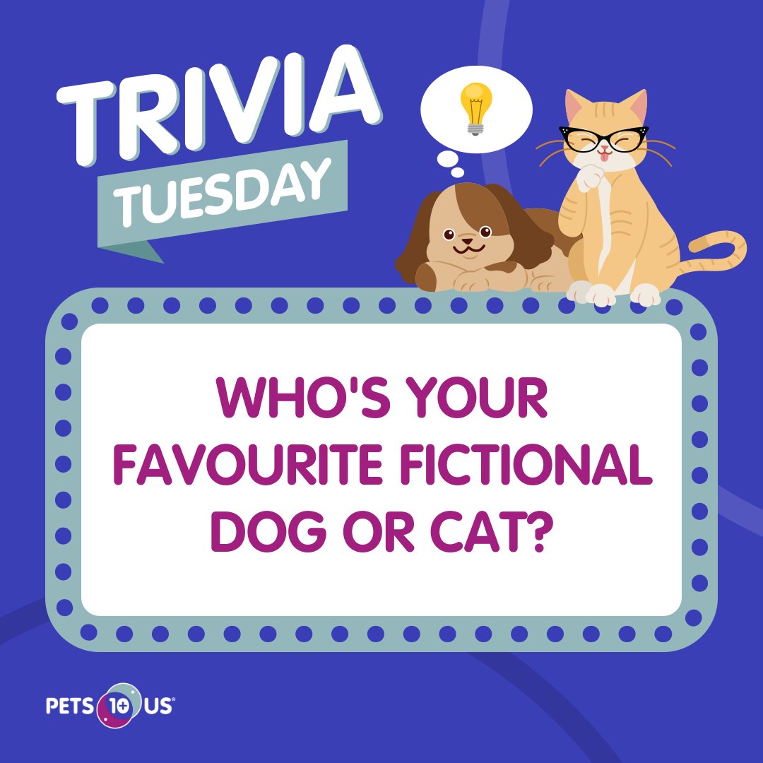 #Win a $25 PetSmart gift card! To enter, answer the question, retweet this post and follow @PetsPlusUsIns by 11:59PM EST. Open to Canadian & US residents (excluding QC). Ways to enter: petsplusus.com/terms-conditio…