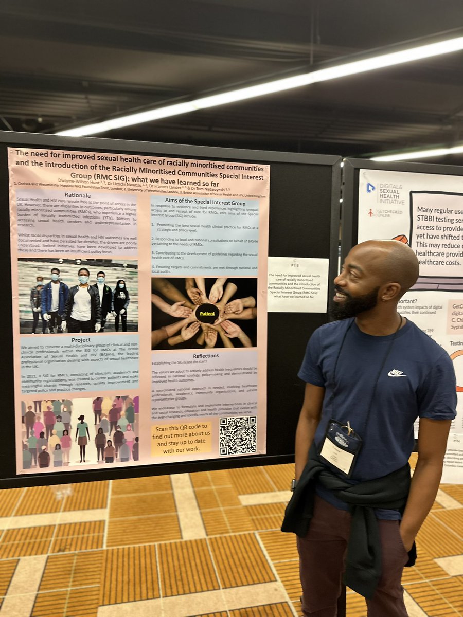 yoitsmistadee's tweet photo. My first poster presentation y’all. At @isstdr #STIHIV2023 conference. The way we move. #RMCSIG @BASHH_UK I’ll be there 4-6pm today @ poster p115 with @b_prospects &amp; @TNadarzynski https://t.co/AwdRZUb6Sn