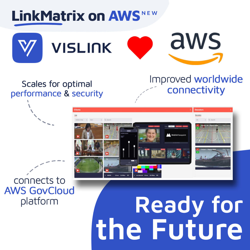 MobileViewpoint's tweet image. Our LinkMatrix platform is now available on AWS. With this integration, you enjoy enhanced performance, flexibility, and security for your productions. Elevate your productions with #LinkMatrix on #AWS! #broadcast #livestream #Milgov #CloudProduction

hubs.la/Q01YMg9_0