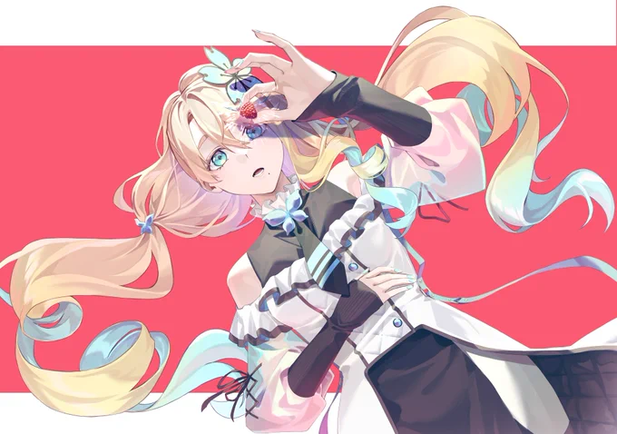 shinoさんの新曲「ラズベリー」のイラストを描かせていただきました