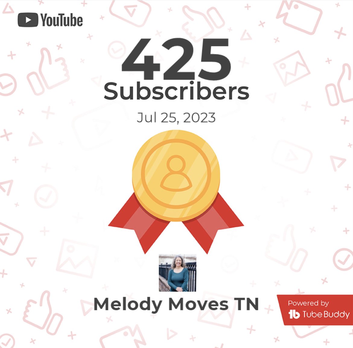 Thank you, thank you, thank you! I couldn’t not have made it this far without all of your support! #melodywagstaffrealtor #melodymovesTN