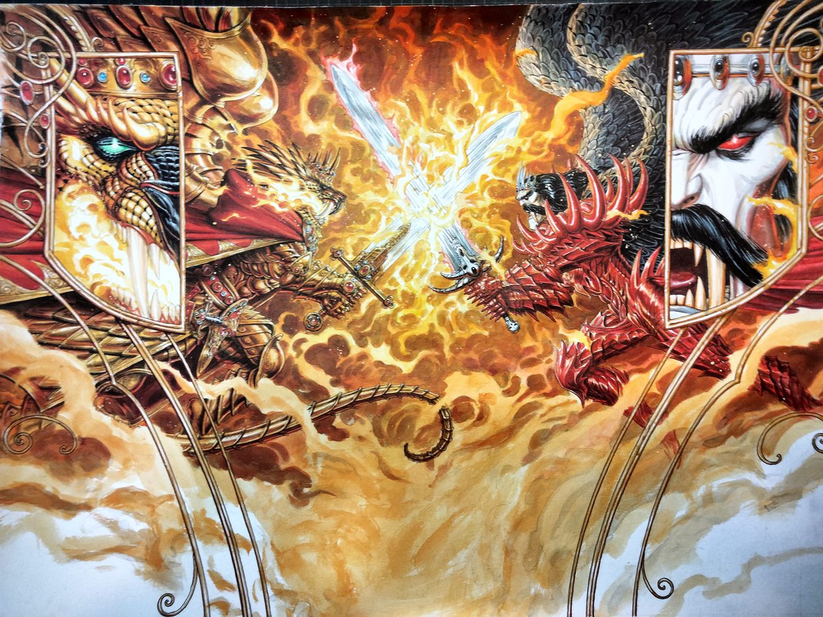 PatMillsComics's tweet photo. Ruthra vs Dracula in Requiem 12. Who are you gunning for? #RequiemVampireKnight #olivierledroit https://t.co/XkHJYhDfMS