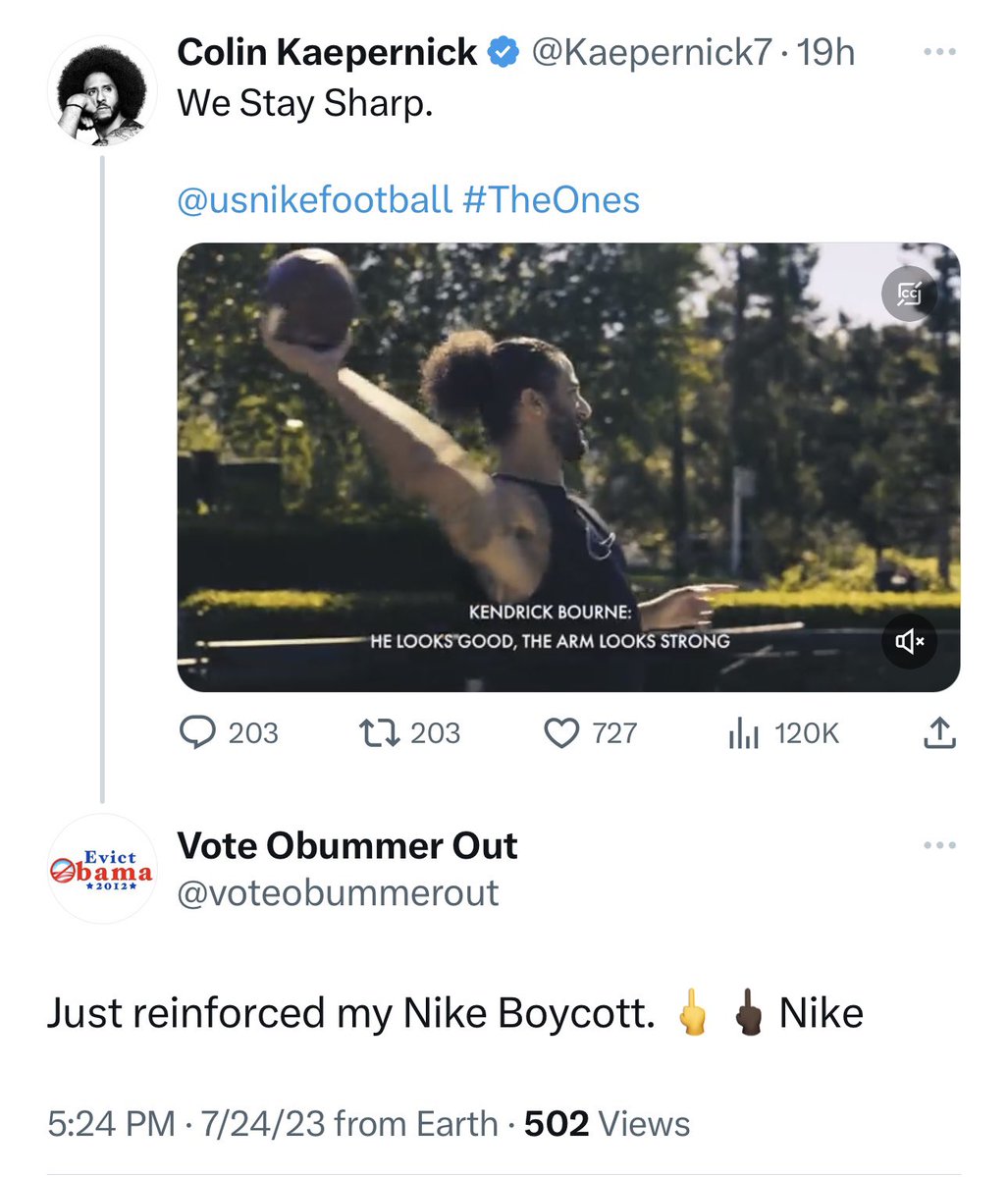 RT @patriottakes: This person is still boycotting Nike over Colin Kaepernick. https://t.co/8VrE9Ch01W