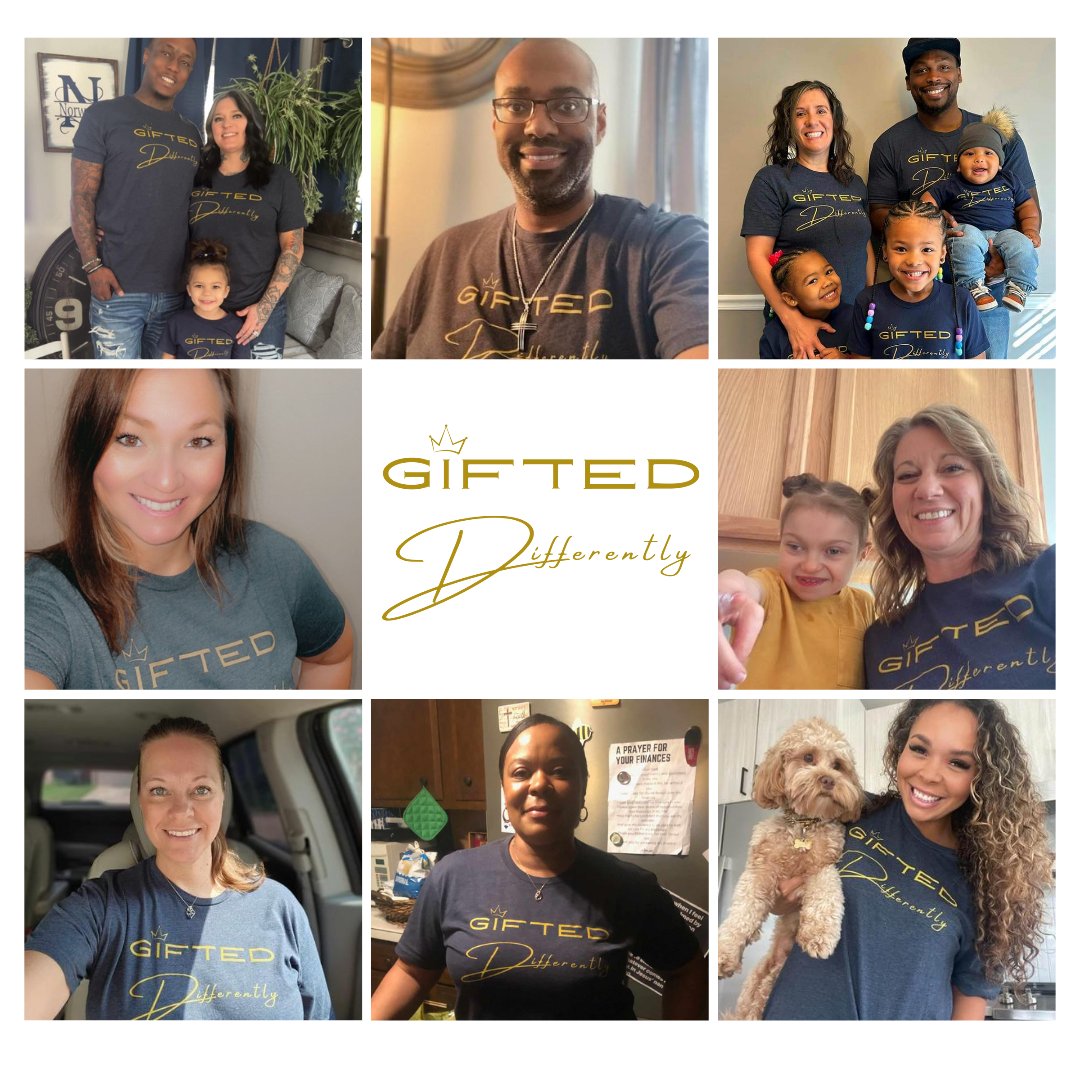 You are loved!

Only Med and XL are left at this time!!

Thanks for investing in the Gifted Differently movement.

Read more about Niko's journey at link below!!!

bit.ly/3YUSR6i

#gifteddifferently #chazjacksonspeaks #Jeremiah29Eleven