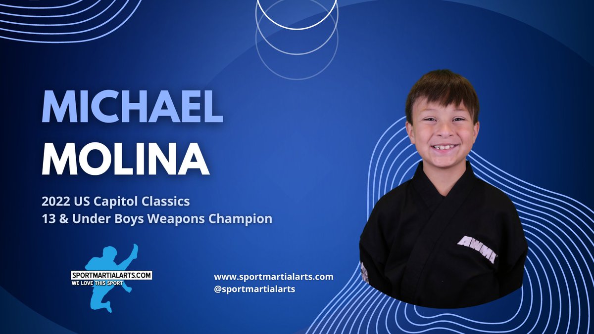 Michael Molina - 2022 US Capitol Classics Martial Arts Tournament youtu.be/O-nFK4QWPoM via <a href="/YouTube/">YouTube</a>