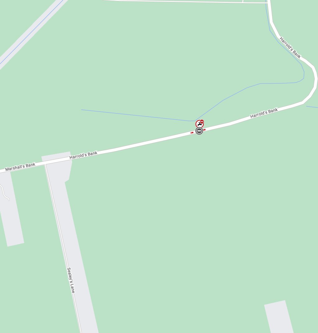 Cambs_Traffic's tweet photo. 🚧ADVANCE NOTICE
Harolds Bank, #ParsonDrove will be CLOSED both ways to all motor vehicles between the 1st – 3rd Aug due to works by @AnglianWater.
More info: https://t.co/SFd5VvmXV8 https://t.co/aEp5Y66r9J