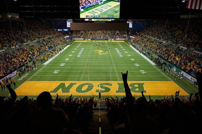 Can't wait to experience this with a packed FargoDome!
I know first hand how intimidating this place can be to an opponent, but more importantly the ENERGY &amp; PASSION that NDSU Fans bring is what our players LOVE playing in front of! Fall Saturdays can't get here soon enough!