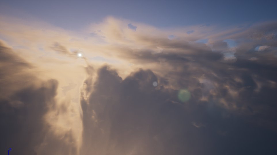 Cloudscape experiments with UDS and Nano VDB. Original clouds made in EmberGen. Screenshots from Unreal Engine 5. #UnrealEngine5 #vdb #3Dartist #EmberGen