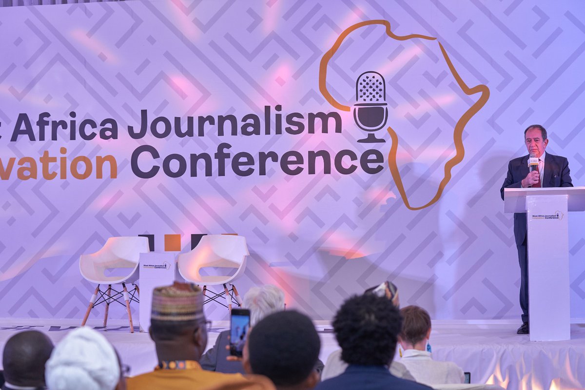 EmbEspAbuja's tweet photo. We wish @CJIDAfrica a fruitful and successful conference #WAJIC2023, as 🇪🇸Ambassador Juan Sell gives his goodwill message this morning.

#EU2023ES 🇪🇸🇪🇺 https://t.co/tjuUzW32ld