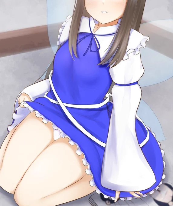 目元より下で切り出すとえっち…というよりアブナイ感じが……(( ˘ ꒳​ ˘ )) 