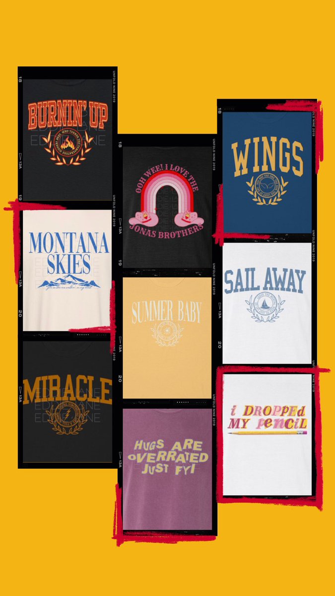 Here are some cute options of a shirt you can choose from <a href="/ShopEddieLane/">EddieLane</a> (there are plenty more as well) if you are the winner of our giveaway! 

* CHECK DETAILS BELOW THE OFFICIAL RULES. You can do RULES #1 &amp; #3 ahead of time!