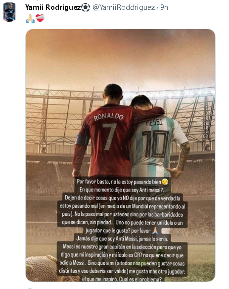 ElMasGrannde's tweet photo. Le enviamos nuestra solidaridad a @YamiiRoddriguez por tanto hate recibido injustificadamente.

Si una opinión NO te gusta. La pasas de largo y listo, pero de ahí a meterse desde el anonimato a decir / desear las peores bajezas humanas hay un ABISMO.

Yamila es UNA PERSONA. https://t.co/ZAWYzh95iY