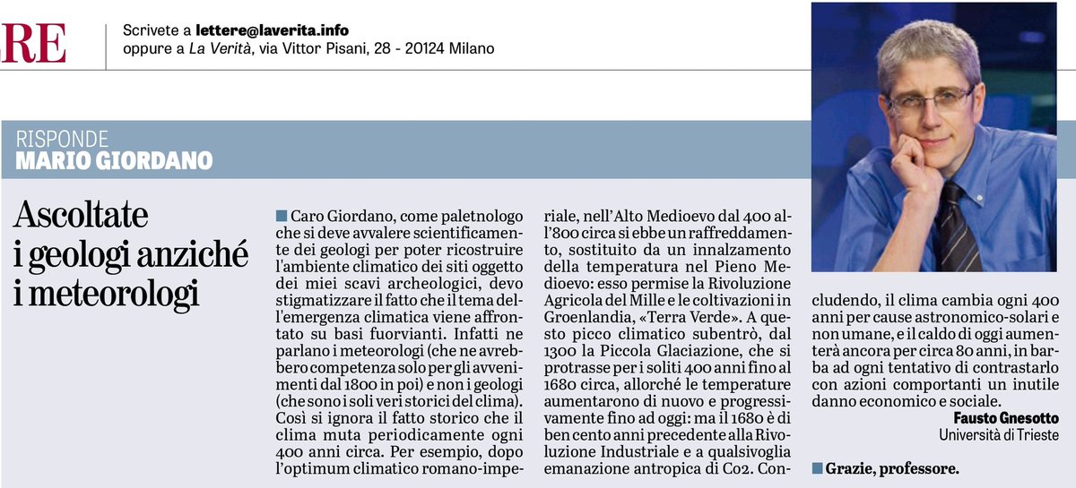 Willi_Shake_02's tweet photo. @Fawollo1 Se fai leggere i pareri di un esperto, ad un #babbeo #proClimateChange ti dirร che son notizie false e "lascienzah" รจ altra cosa. https://t.co/hOFEK4Ag7n