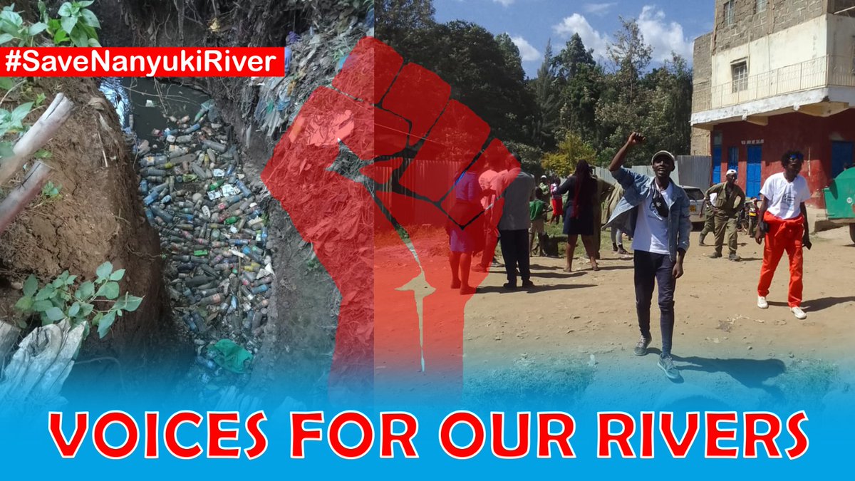 Our community's health is at stake! We can't remain silent about the Nanyuki River pollution any longer. Government, show us you care and take action now! #SaveNanyukiRiver #WaterJusticeNow