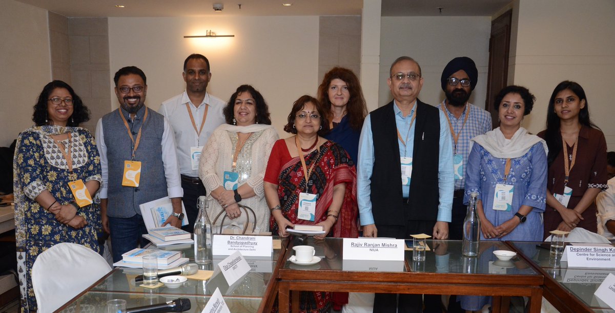 We were honored to have @RajivRanjanMis5 @marwahpratima, @nid_mad, Mr. Depinder Kapur @CSEINDIA, Dr. Harry Virahasawmy @Alluvium_AU, Dr. Chandrani Bandopadhyay @DELHI_SPA, Olga Chepelianskaia @UnicitiOfficial & Manushi Jain, Sponge Collaborative share their insights.