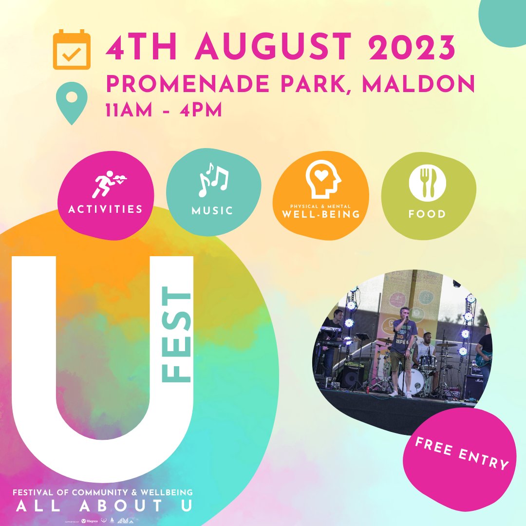 Looking for some fun and excitement this summer? ☀️ Don't miss out on UFest! Enjoy live music, workshops and crafts, sport, and much more. 🎶 🤸‍♂️ It's completely free so check out visitmaldondistrict.co.uk/whats-on/ufest… and get ready for an unforgettable experience! 🎉